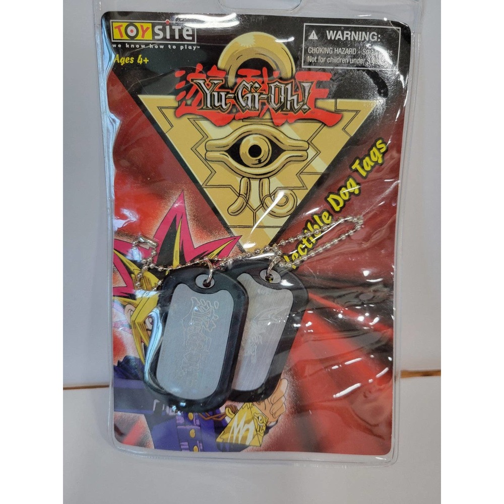 Vintage Yu-Gi-Oh! Collectable Dog Tags NWOT
